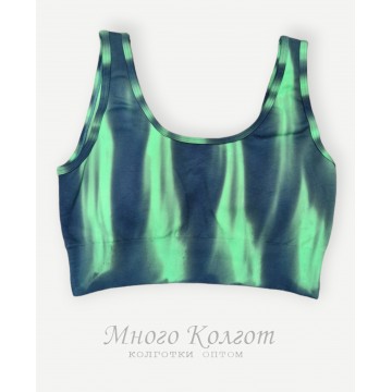 Бесшовный топ широких бретелях Tank top Wave 32